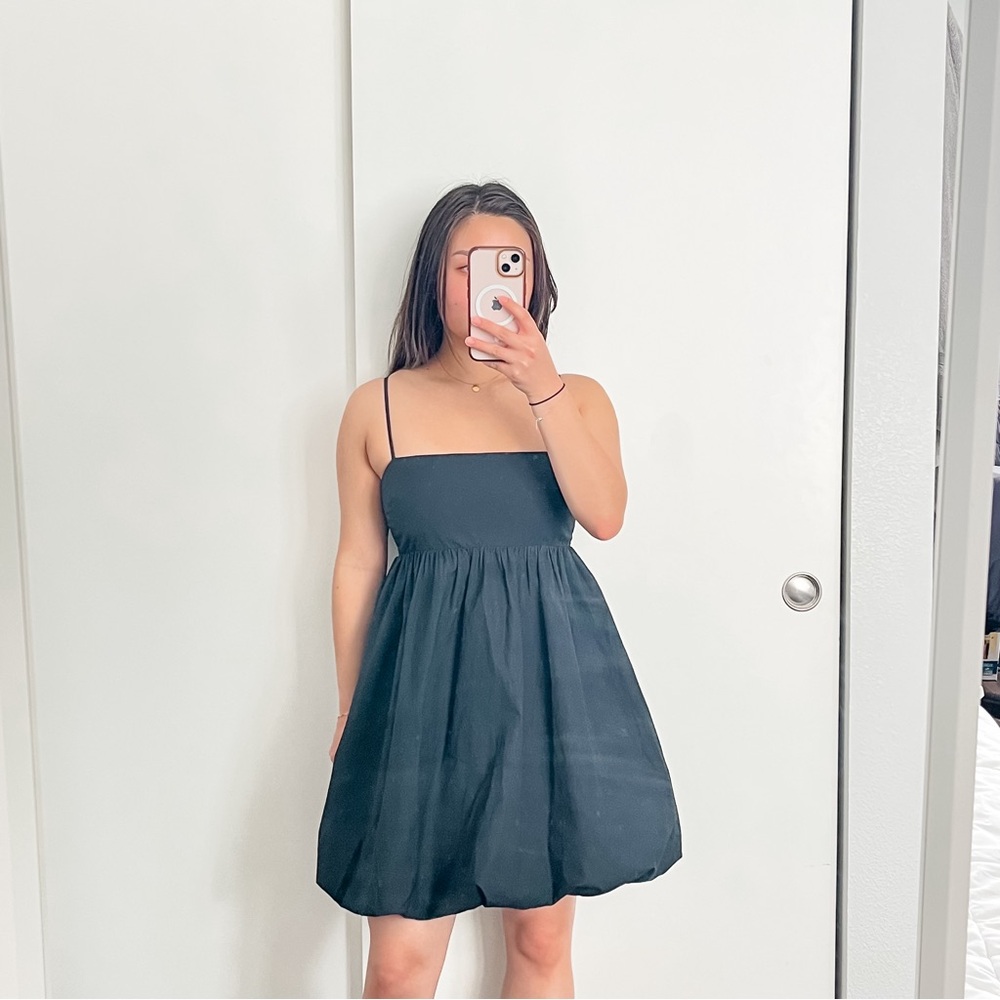 Sunday Best S Black Elio Poplin Dress